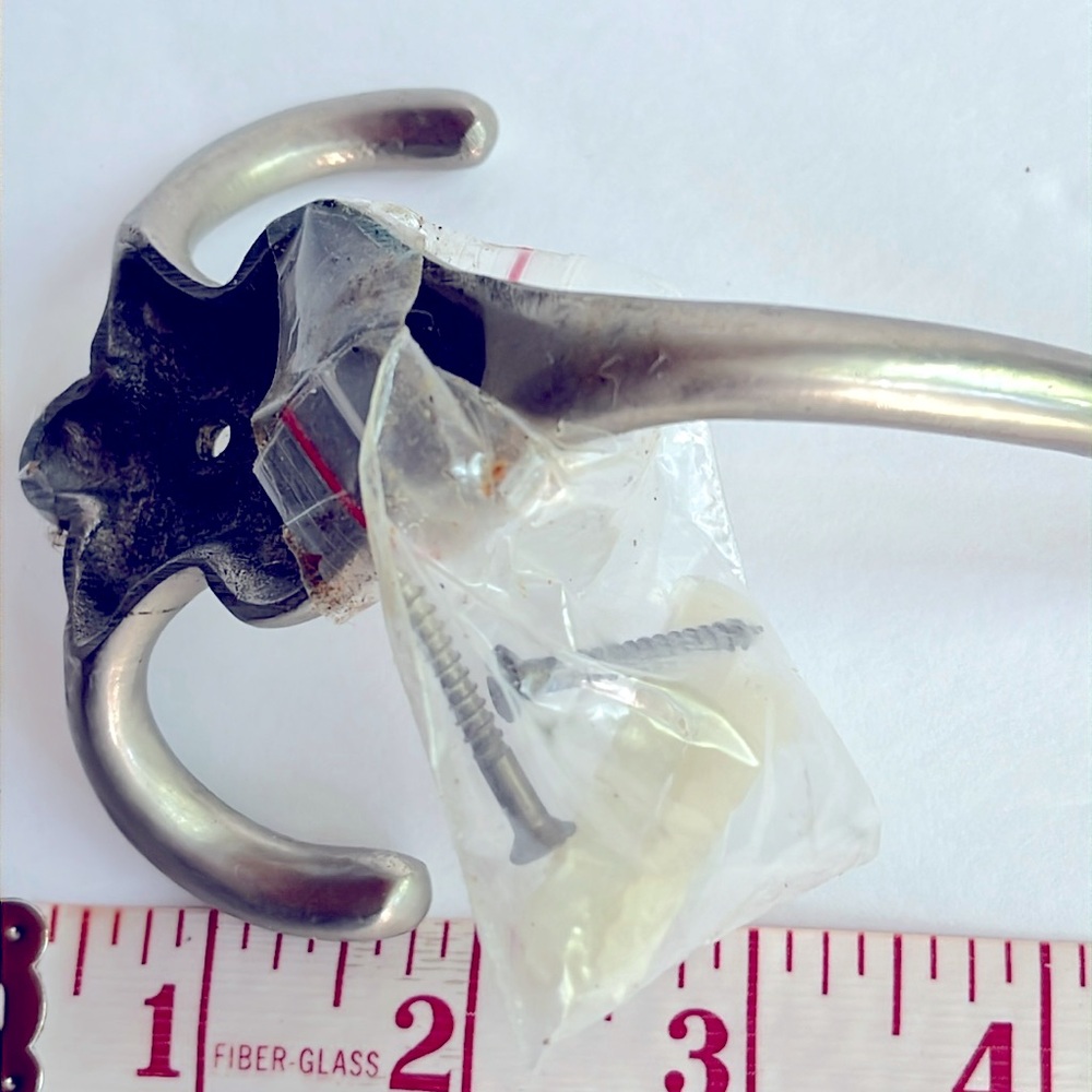 Vintage Pewter Wall Hook NWT - Picture 5 of 6